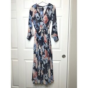 Kate and Lily Floral Sheer Maxi Dress 6